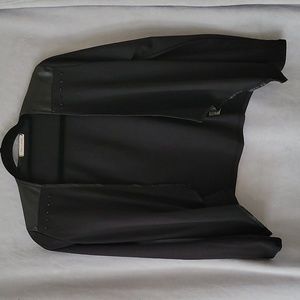 tea n rose Black Open Cardigan